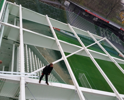 Dach Stadion FC Aue